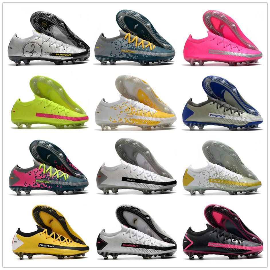 Compra 2021 Para Hombre Zapatos De Fútbol Tacos Phantom GT Elite Dynamic  Fit FM Football Boots Barato | Entrega Rápida Y Calidad | Es.Dhgate
