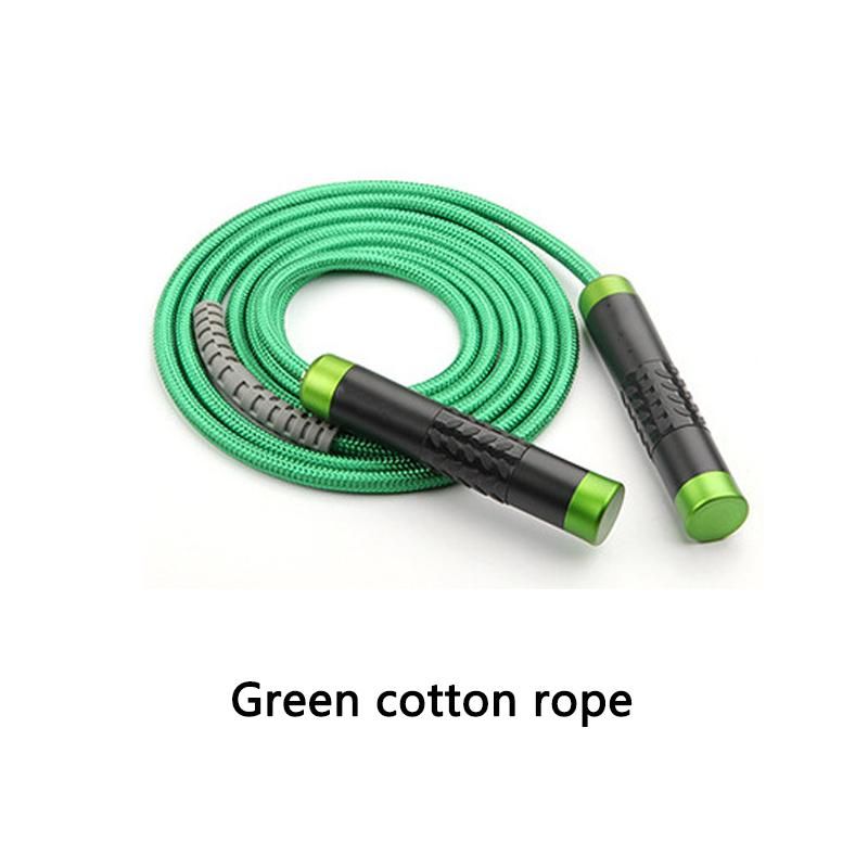 Green cotton rope