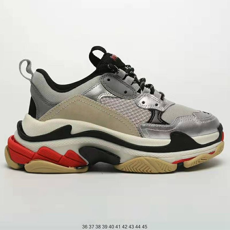 النسائية رجال ثلاثية S Designer Shoes Sneakers واضحة الوحيدة جريئة غير  رسمية أبي أبي حذاء تجميع جودة مكتنزة ثلاثية S مزدوجة الرغوة من 220.14ر.س  DHgate