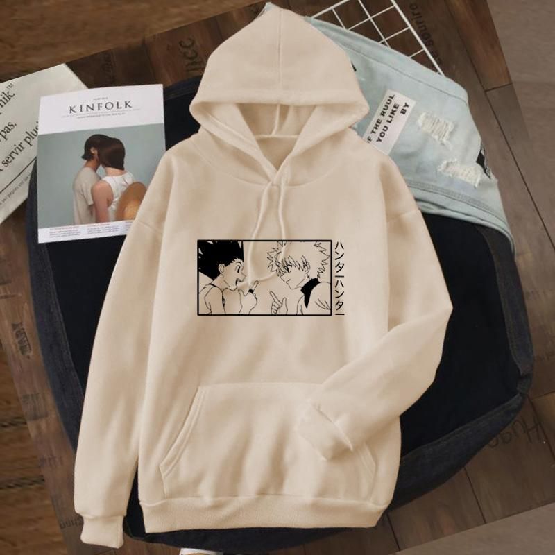Compra Sudaderas Con Capucha Para Mujer Sudaderas JanPanose Anime X Para Niñas  Adolescentes Ropa De Otoño Killua Zoldyck Gon Sudadera Con Capucha Kawaii  Tops Barato | Entrega Rápida Y Calidad | Es.Dhgate