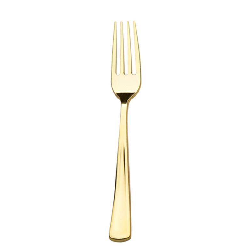 Fourchette dorée 10pcs