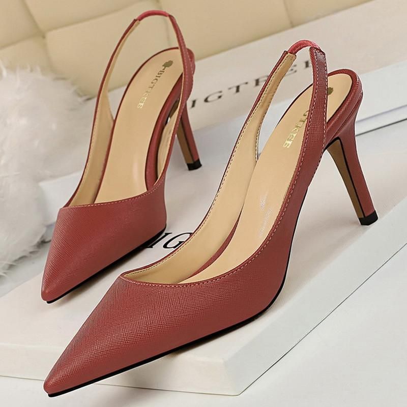 Sandals BIGTREE Shoes Fashion High 