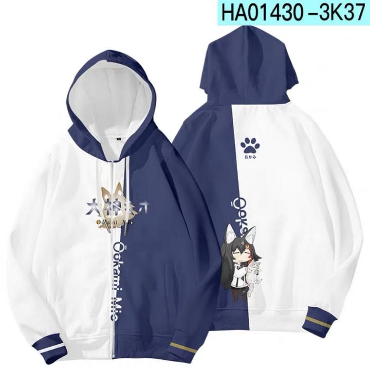 Compra Sudaderas Con Capucha Para Hombres VTUBER OOKAMI MIO Sudadera Con  Capucha 3D Hombres / Mujeres Anime Moda Con Cremallera Sudadera Mangas  Largas Pollover Kawaii Kids Streetwe Barato | Entrega Rápida Y
