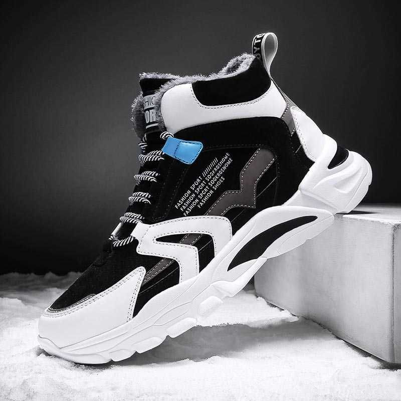 Acquistare Big Size High Top Warm Warm Winter Shoes Sport Uomo Sneakers  Invernali Uomo Scarpe Da Corsa Scarpe Da Corsa Sport Scarpe Uomo Con  Pelliccia Black GMD 1011 Q0728 Economico | Consegna