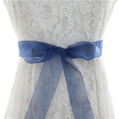 organza blauw