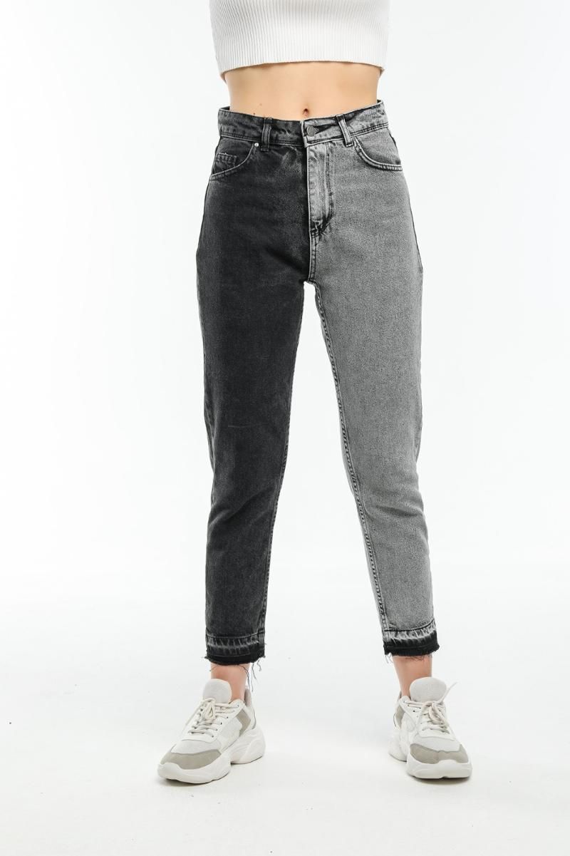 Compra Jeans De Mujer Doble Color Casual Skiny Mom Cintura Alta Cintura  Romada Diseño Elástico Denim Mujeres Verano Moda Turquía Calidad Barato |  Entrega Rápida Y Calidad | Es.Dhgate