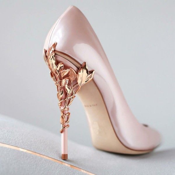 2021 Pink Blue Bridal Wedding Shoes Pointed Eden Pumps Women High Heels ...