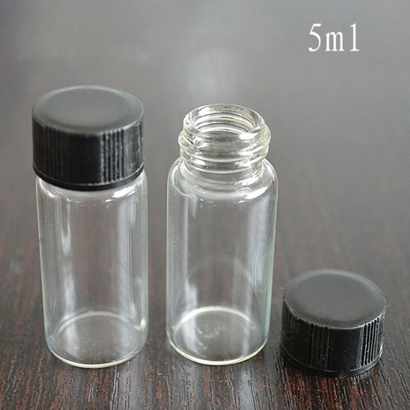 5 ml svart lock