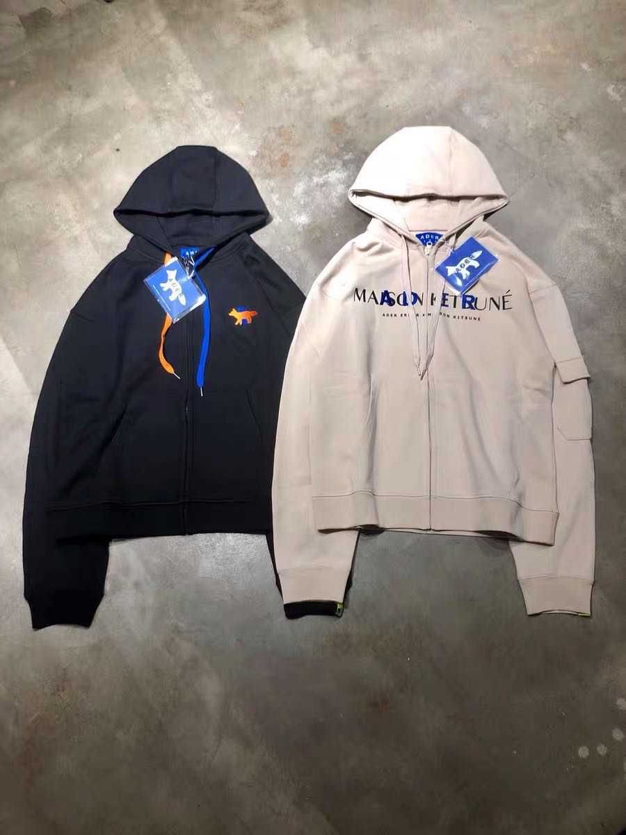 ader error maison kitsune sweatshirt