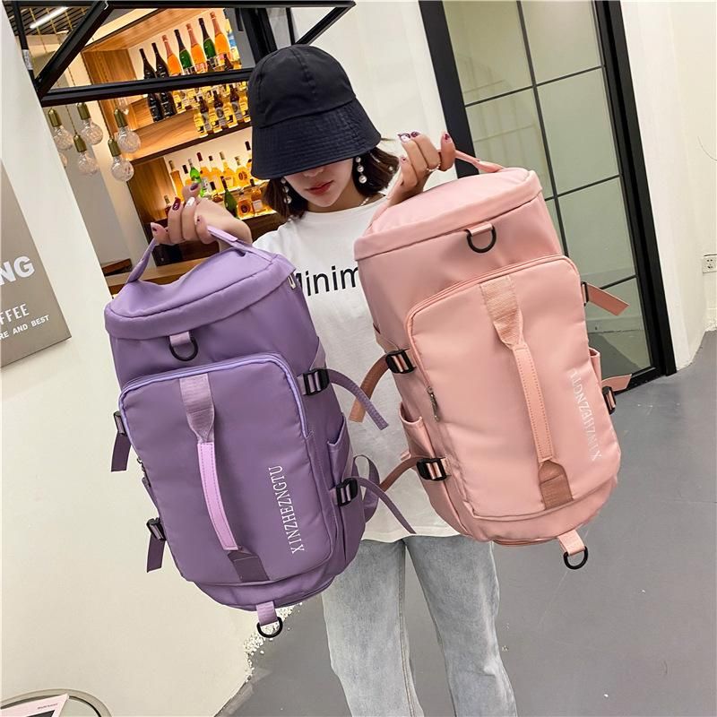 todo lo mejor proporcionar proteger Mochila Viaje Femenino Bolsas Kit Doble Hombro Bolsa De Asas De Mujer Marca  Capacidad Grande Paño Impreso Para La Playa De 38,67 € | DHgate