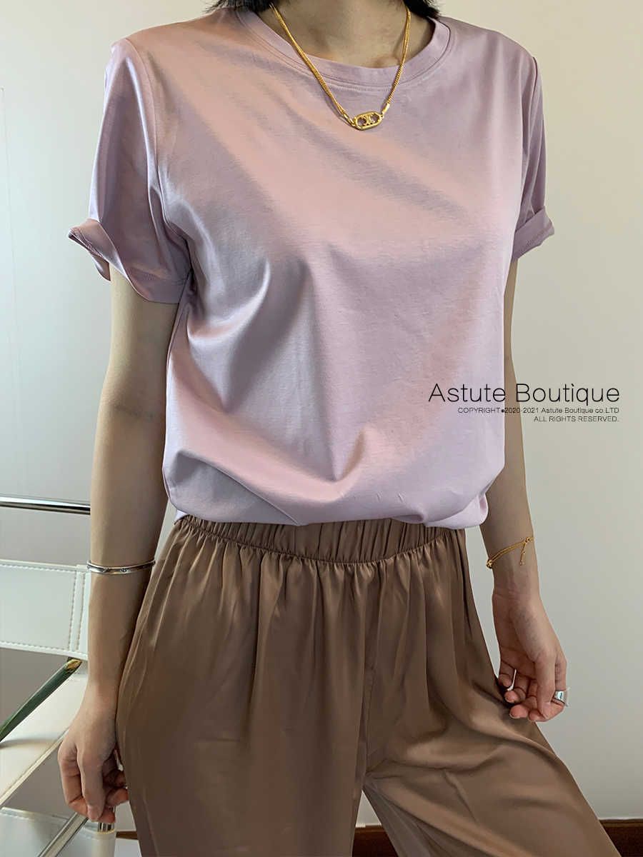 Round Neck Pink