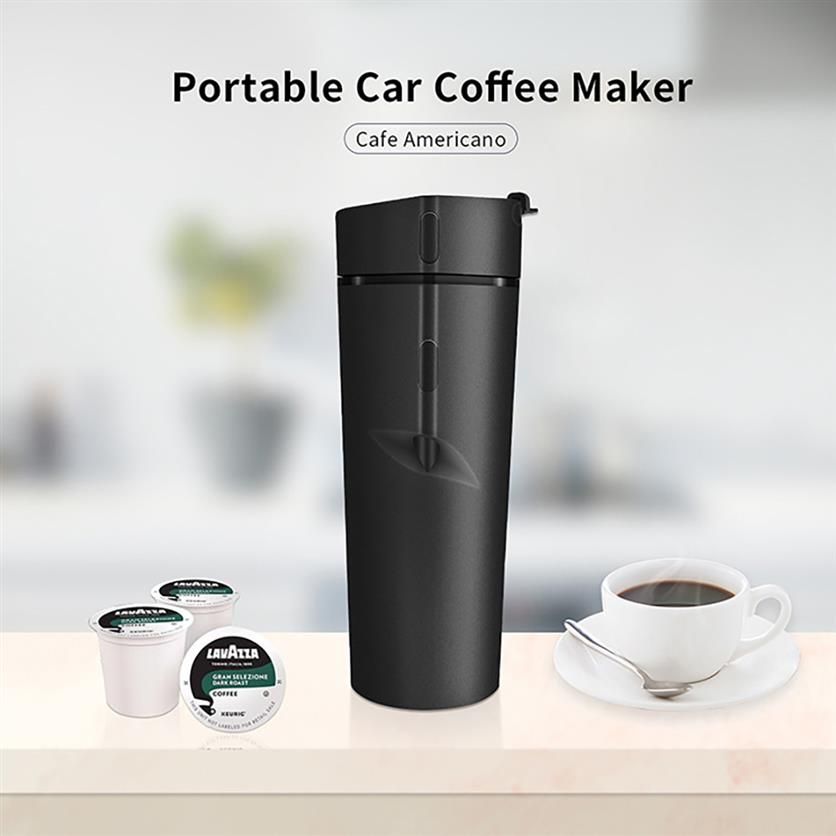 Compra Máquina De Café Portátil De Automóviles Puede Calentar Máquinas De  Espresso Estadounidense KCUP MÁQUINA CAPSULA CAFFES POBER MANUAL HOMEA49  Barato | Entrega Rápida Y Calidad | Es.Dhgate