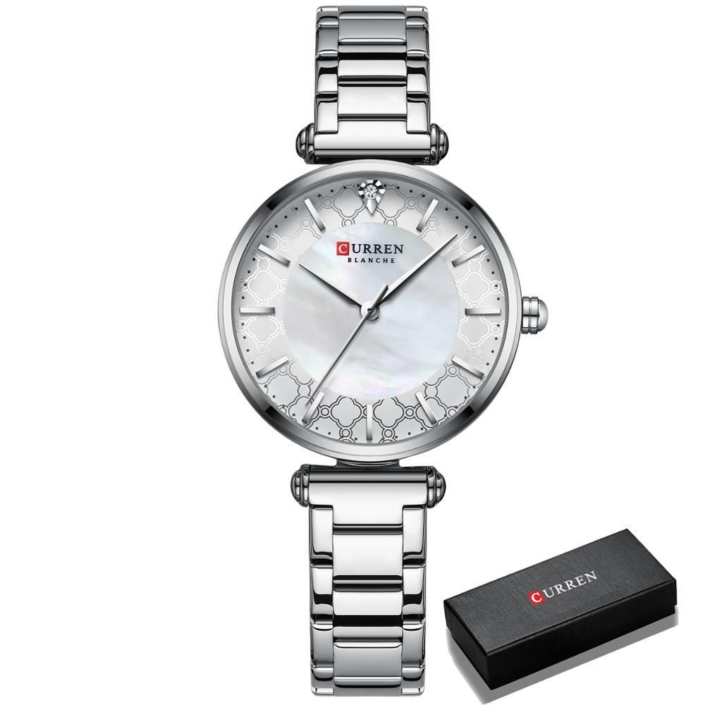 Srebrny zegarek - pudełko
