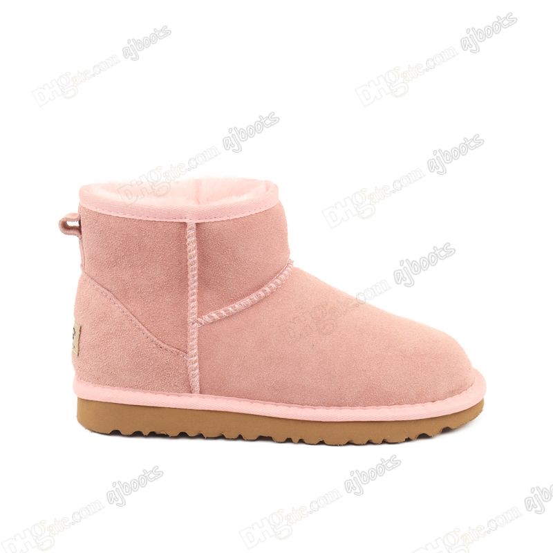 28# Pink Ankle Boots Mini