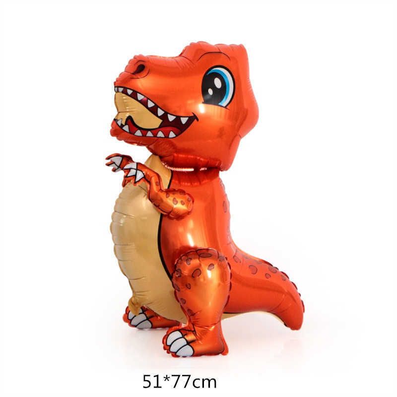 Orangefarbener Dinosaurier