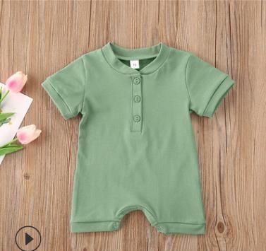 #5 candy color newborn rompers