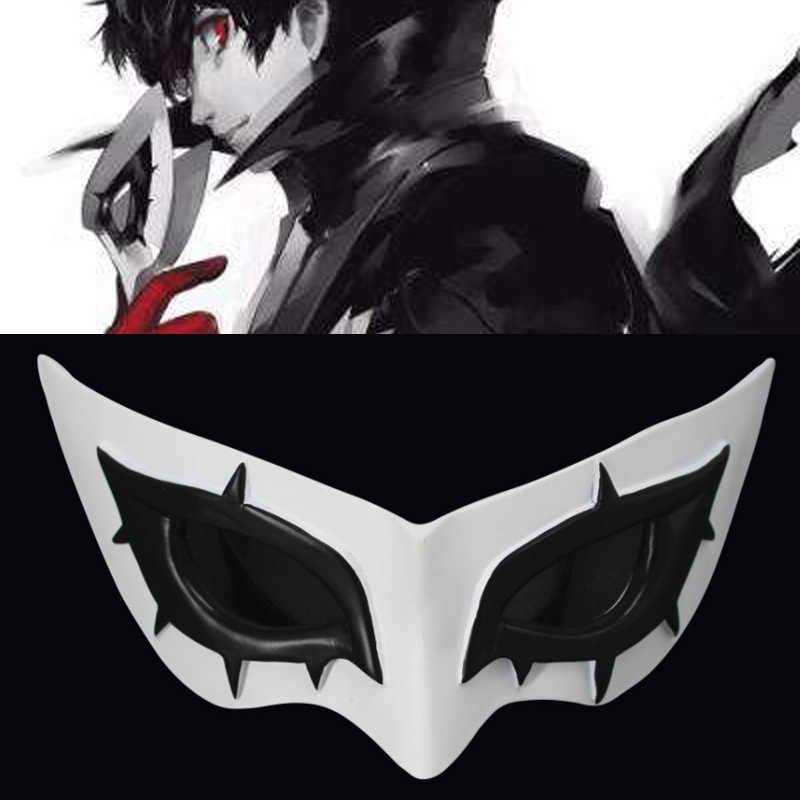 Persona 5 Hero Arsene Joker Mask Cosplay Abs Eye Patch Kurusu Akatsuki Prop Role Play Halloween Persona 5 Hero Arsene Joker Mask Cosplay Abs Eye Patch Kurusu Akatsuki Prop Role Play Halloween