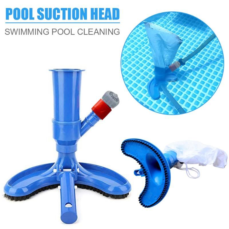 Swimming Pool Vacuum Brush Cleaner Portable Spa Pond Fountain Cleaning