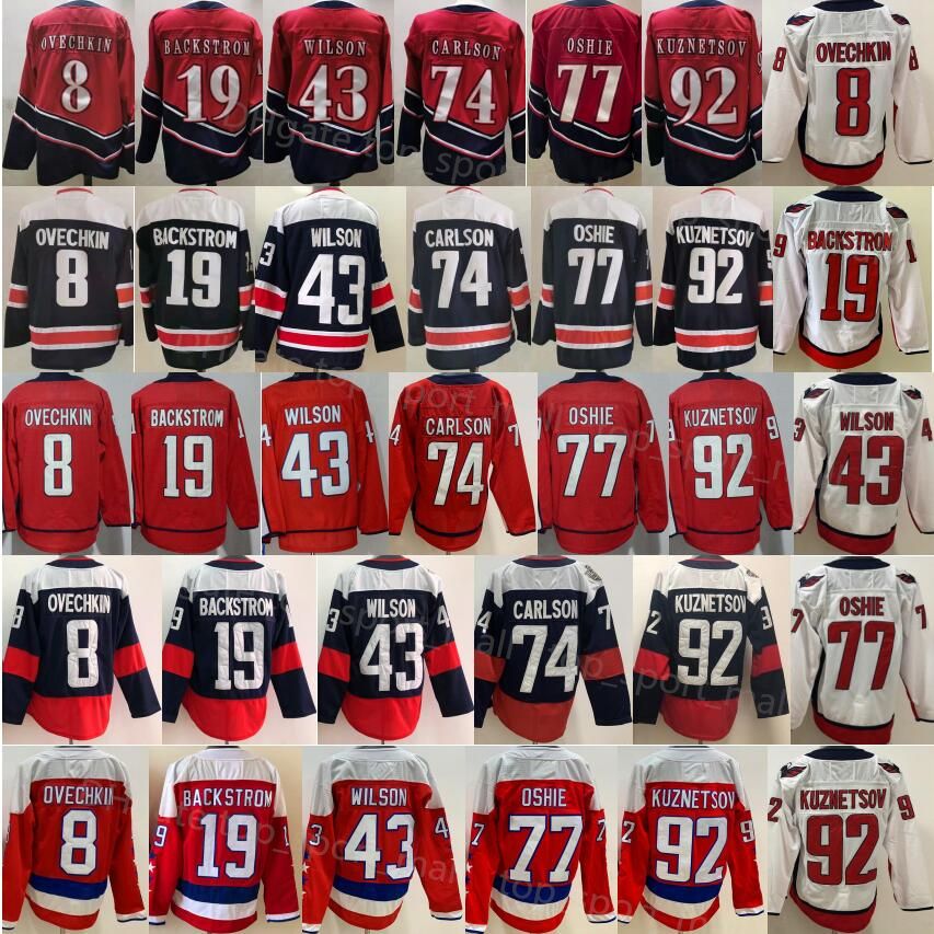 Reverse Retro Hockey 8 Alex Ovechkin 