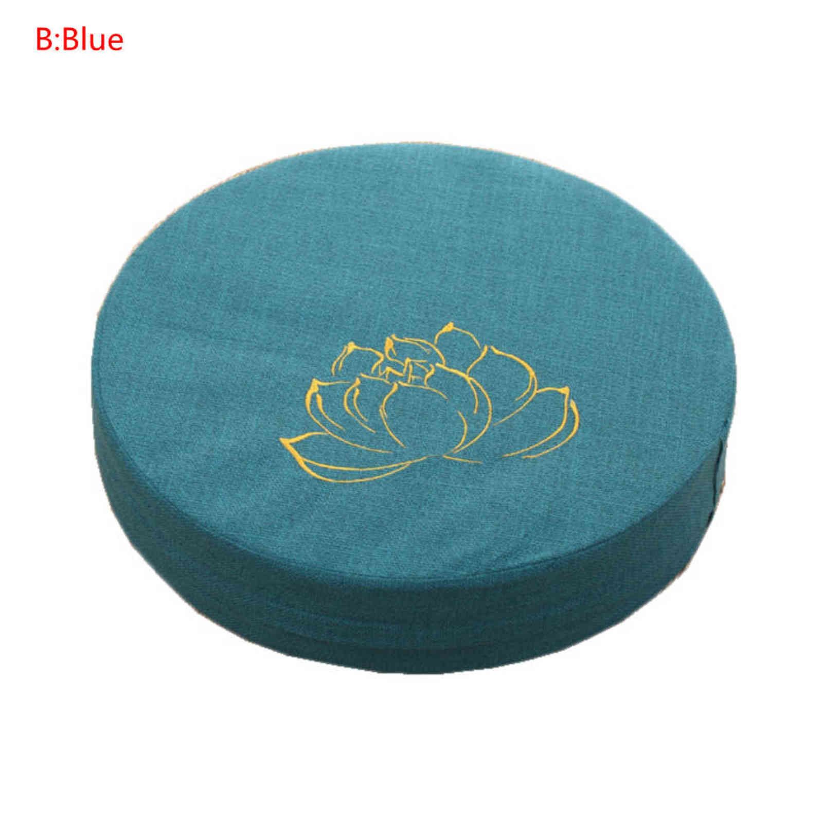 Motif de lotus bleu