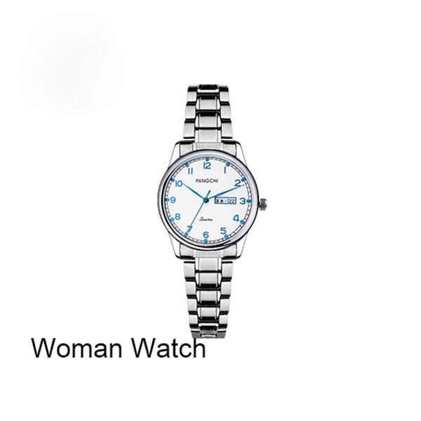Kobieta biała zegarek