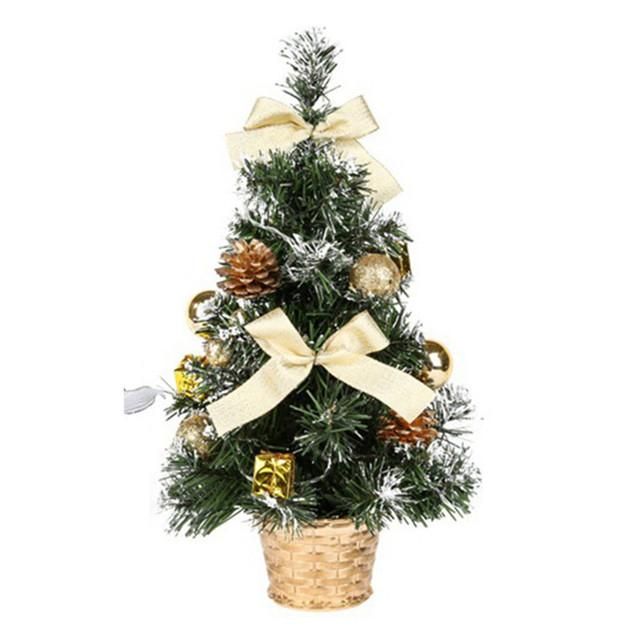 Details about   Christmas Tree Wooden Table Decoration With GOLD baubles 40cm 3Dimentional