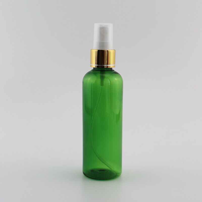 Grön flaska vit