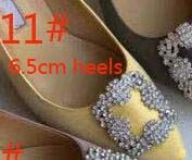6.5cm heels 11# yellow