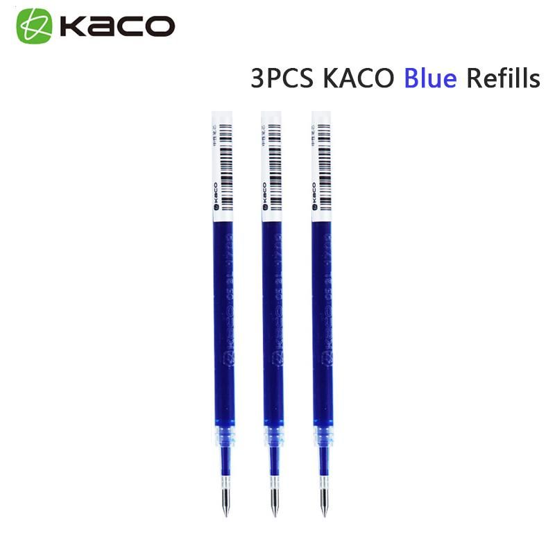 3 stks Kaco Blue Ink