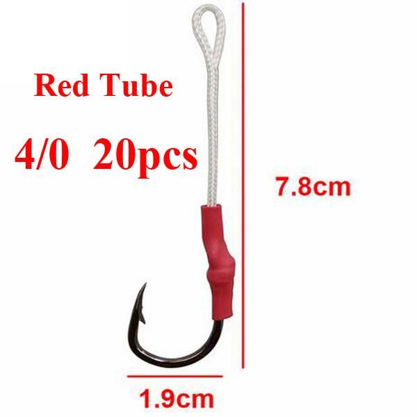 Red Tube 4I0 20pcs