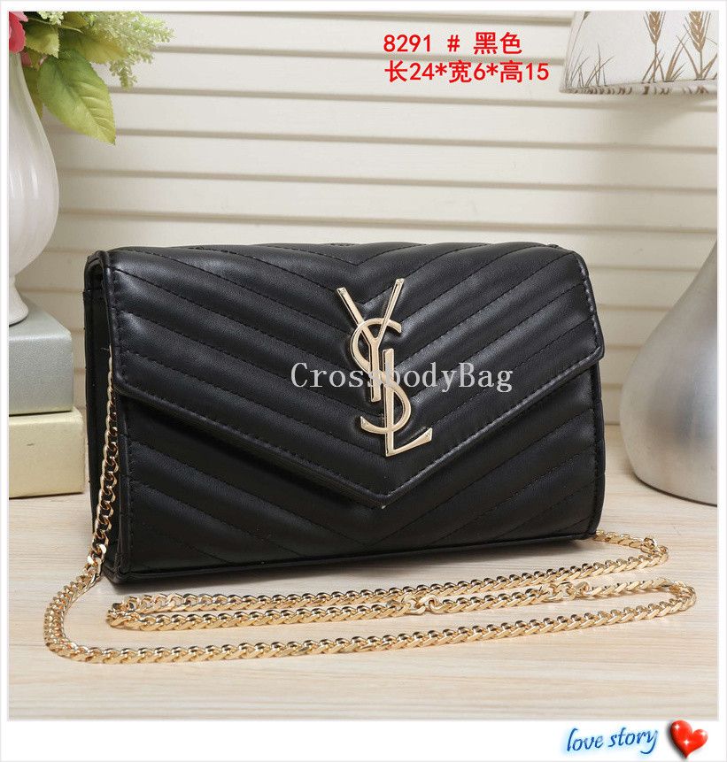 turnlock chain phone crossbody in blocked signature canvas