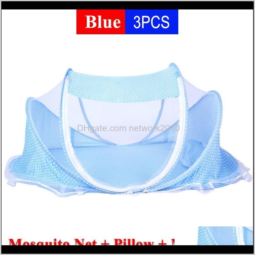 Bleu-3pcs