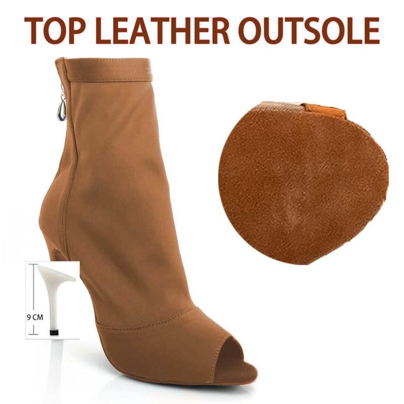 Brown Leather 9cm