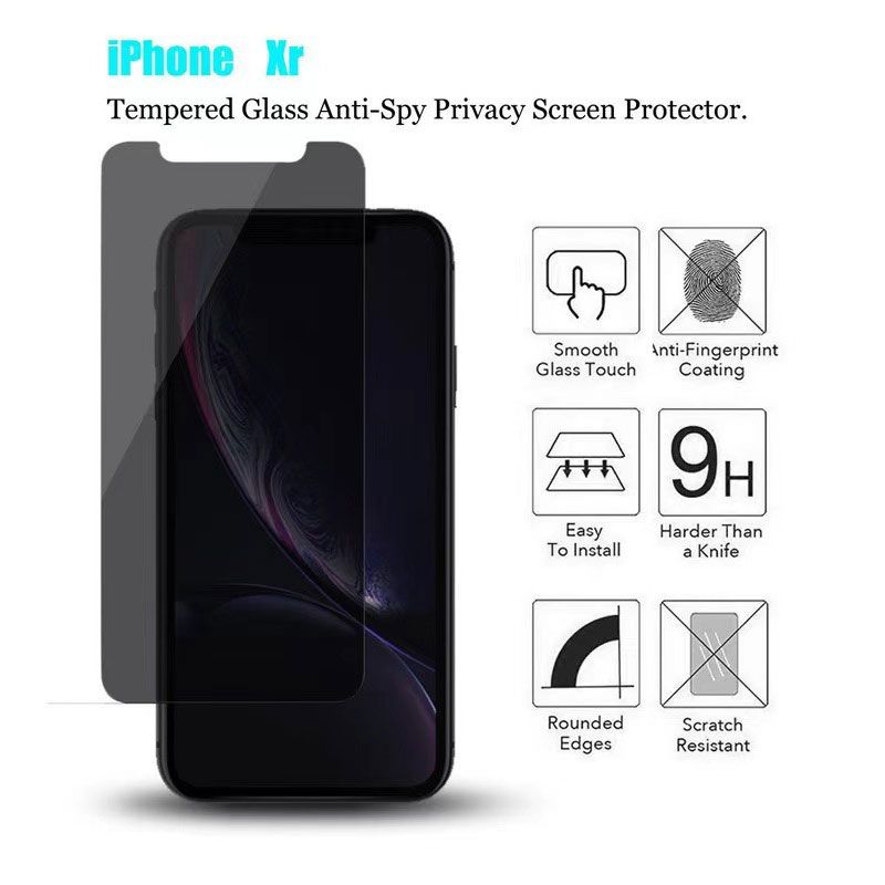For Iphone 12 Pro Max Xr Xs 11 7 8 Plus Anti Spy Privacy Screen Protector Temper Glass With Package From Yuber 0 75 Dhgate Com