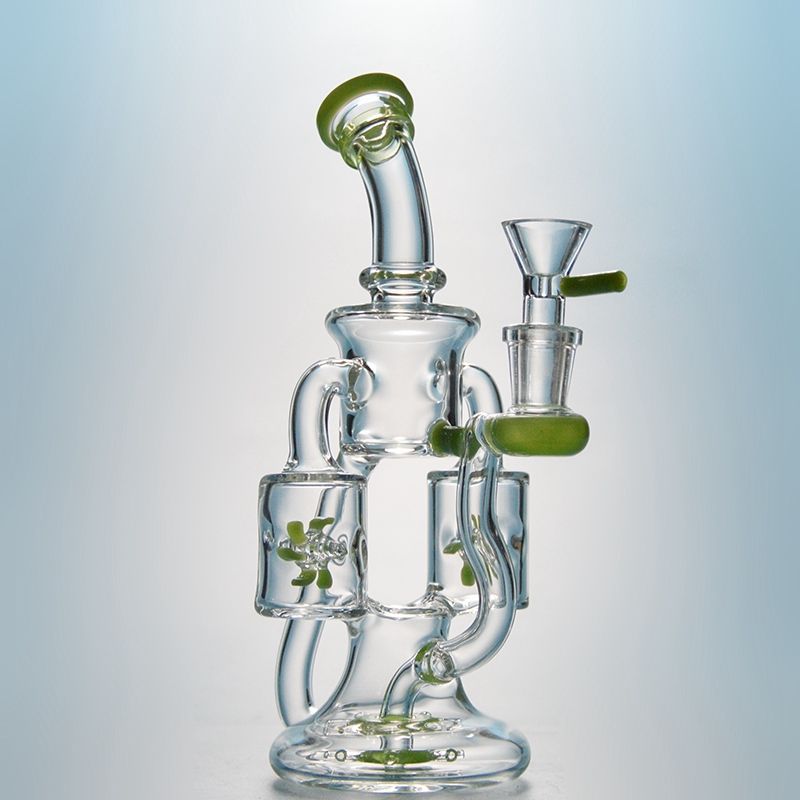 Green Bong With Bowl