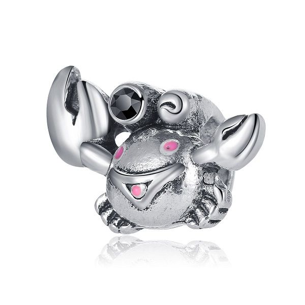 Se adapta a Pandora Pulseras 20 unids de cangrejo Divise los encantos de se