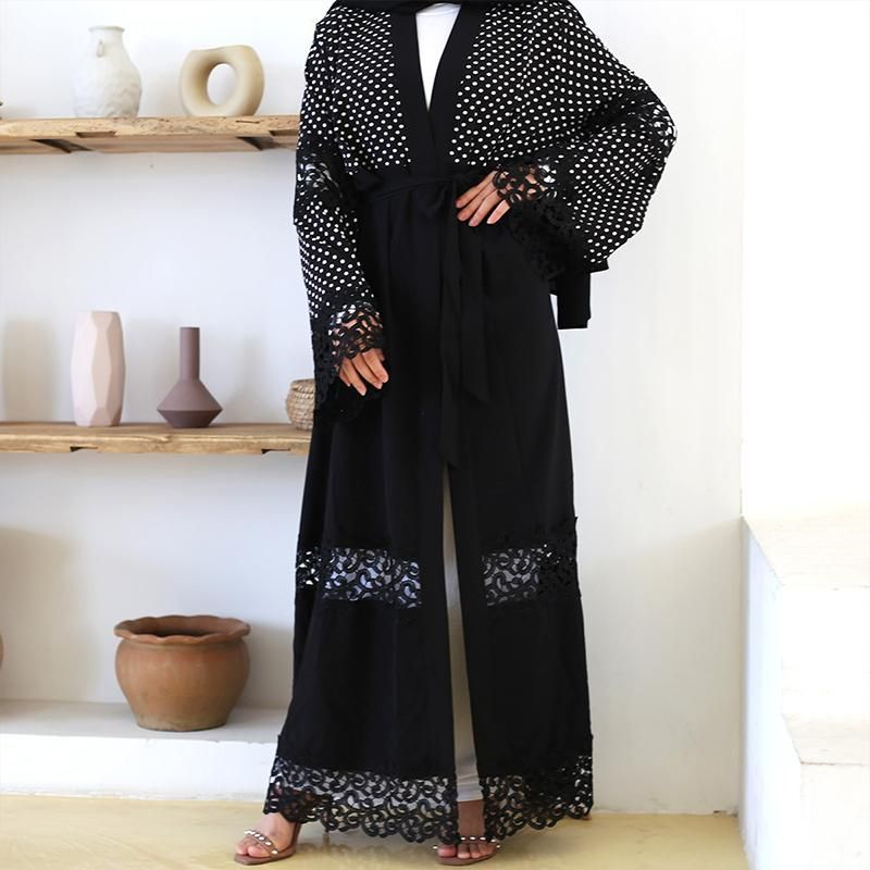 Czarny Abaya S.