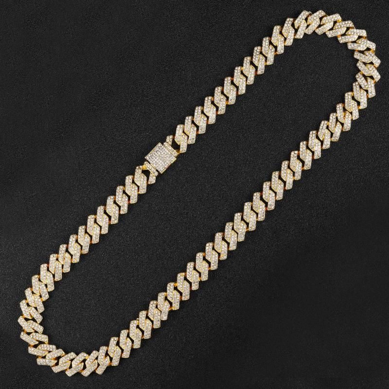 Gold Necklace 16inch Naszyjnik