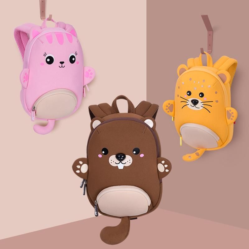 School Bags NOHOO Kids Girl Backpack 3D Cartoon Animal Pre Toddler Children For Kindergarten Boys 1-4 Year School Bags NOHOO Kids Girl Backpack 3D Cartoon Animal Pre Toddler Children For Kindergarten Boys 1-4 Year