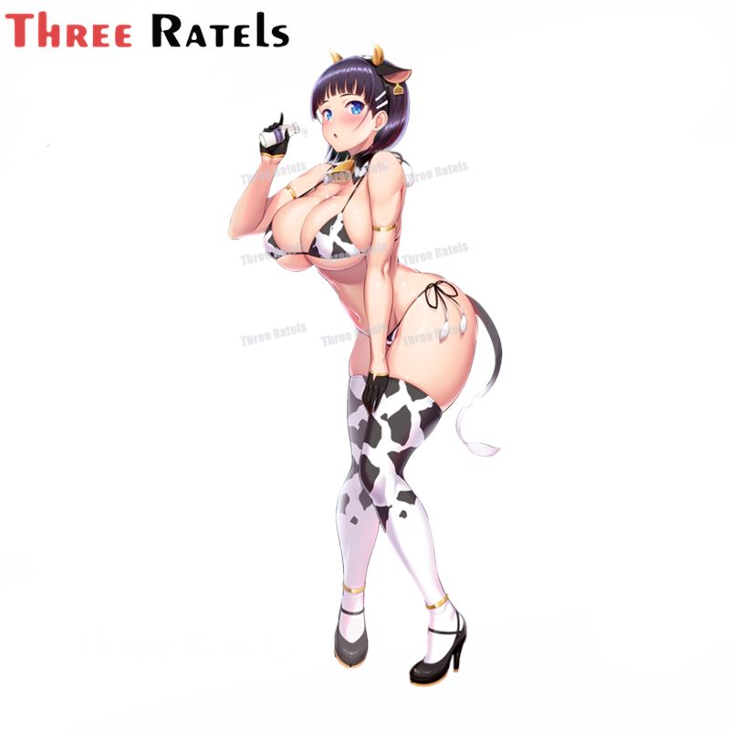 A755 Cartoon Sexy Cow Girl Milk Uniform Hentai Waifu Kirigaya Suguha Sword Anime Vinyl Car Stickers A755 Cartoon Sexy Cow Girl Milk Uniform Hentai Waifu Kirigaya Suguha Sword Anime Vinyl Car Stickers
