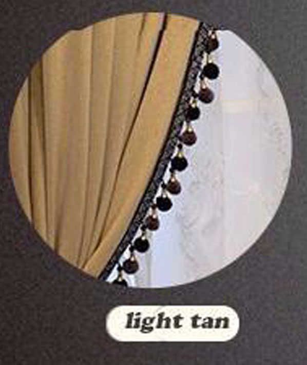 Light Tan with Beads