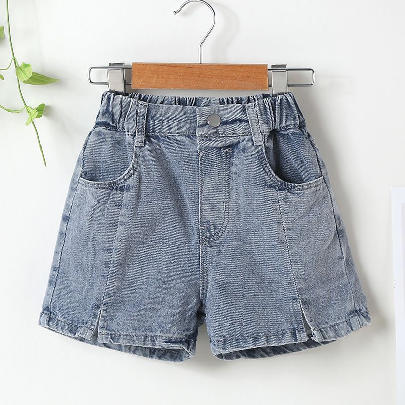 Compra Pantalones Cortos De Bebé De Verano Para Niños Pequeños Moda Niños  Cintura Elástica Pantalones De Mezclilla Algodón Adolescente Jeans Ropa  Corta Para Adolescentes 210430 Barato | Entrega Rápida Y Calidad | Es.Dhgate
