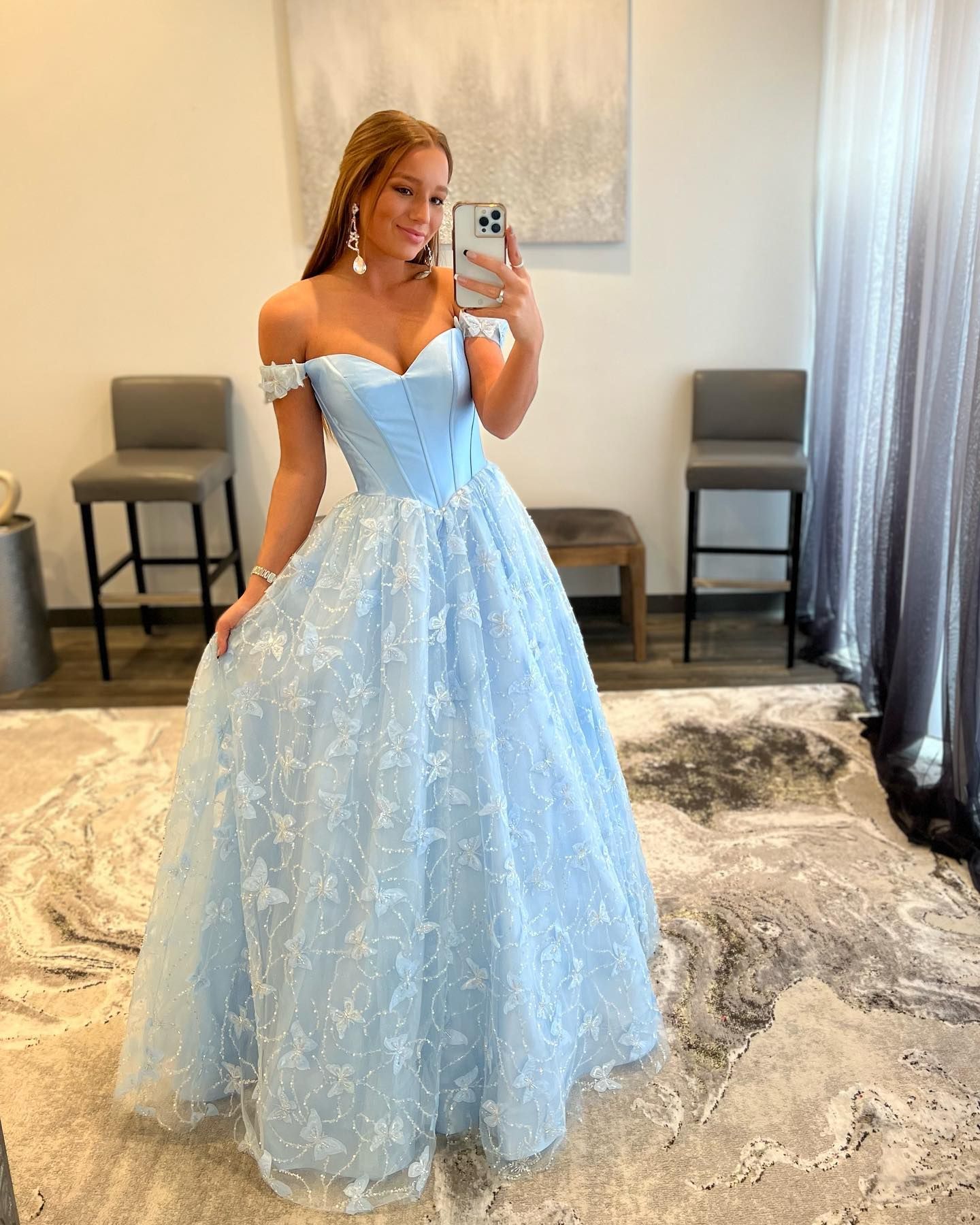 Baby Blue Prom Dresses 2k22 With ...