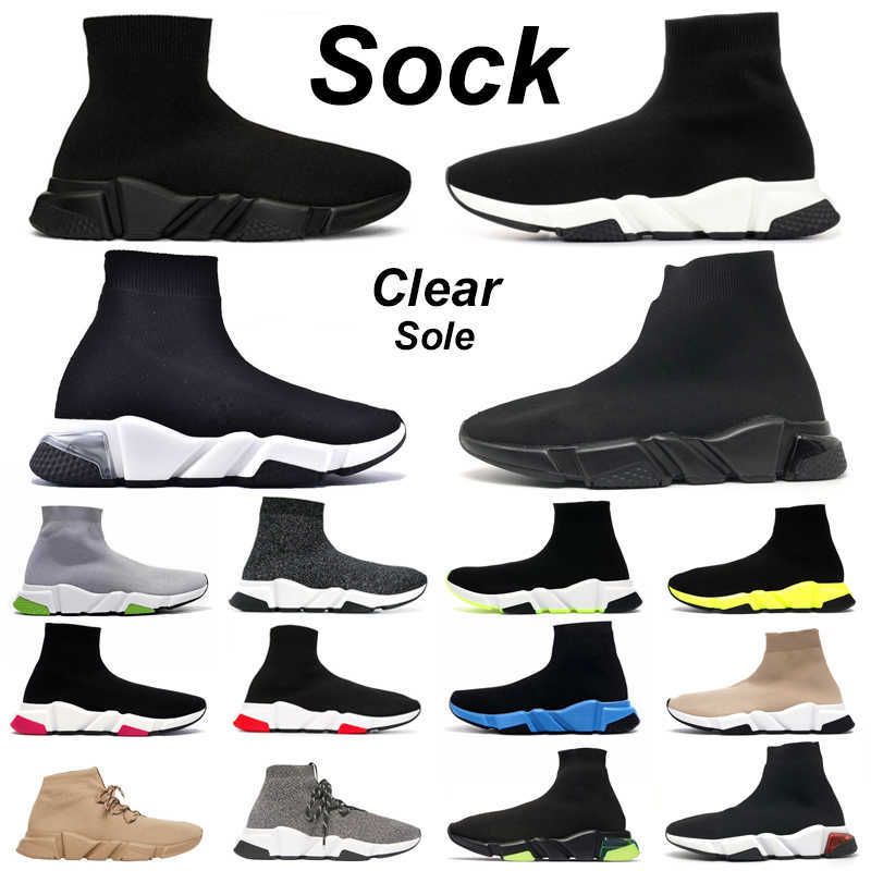 Koop GoedkopeWandelschoenen In Bulk Van Chinese Dropshipping Leveranciers,  2021 Sok Schoenen Mannen Dames Graffiti Chaussette Triple Black White Clear  Sole Beige Glitter Volt Mode Outdoor Heren Tennis Schoen Platform Online  Tegen Een