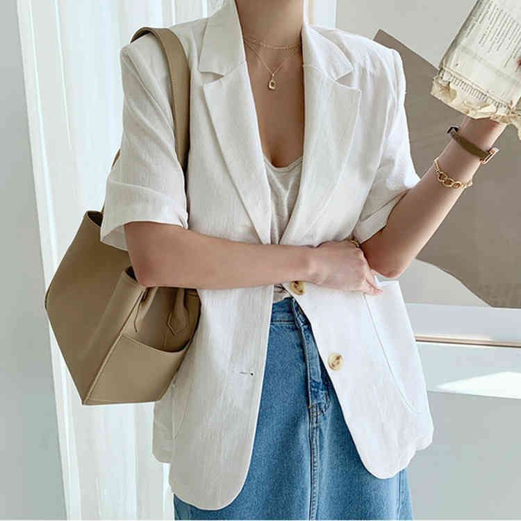 blazer blanc