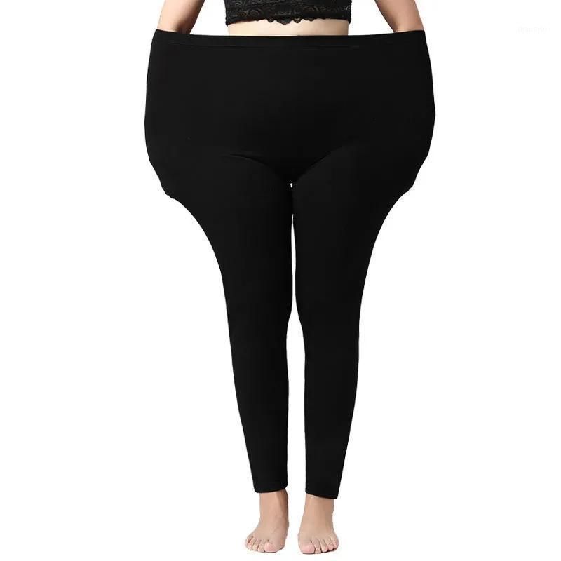 plus size solid color leggings