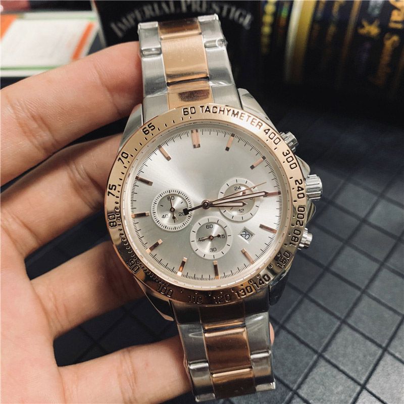 Rose gold silver white