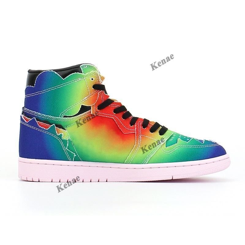 Zapatos J Balvin 1S High OG Hombre Baloncesto Jumpman es Y Vibras Tie Dye  Multicolor Rainbow Mujer Zapatillas De Deporte Tamaño 36 47.5 Por Kenae,  87,37 € | Es.Dhgate.Com