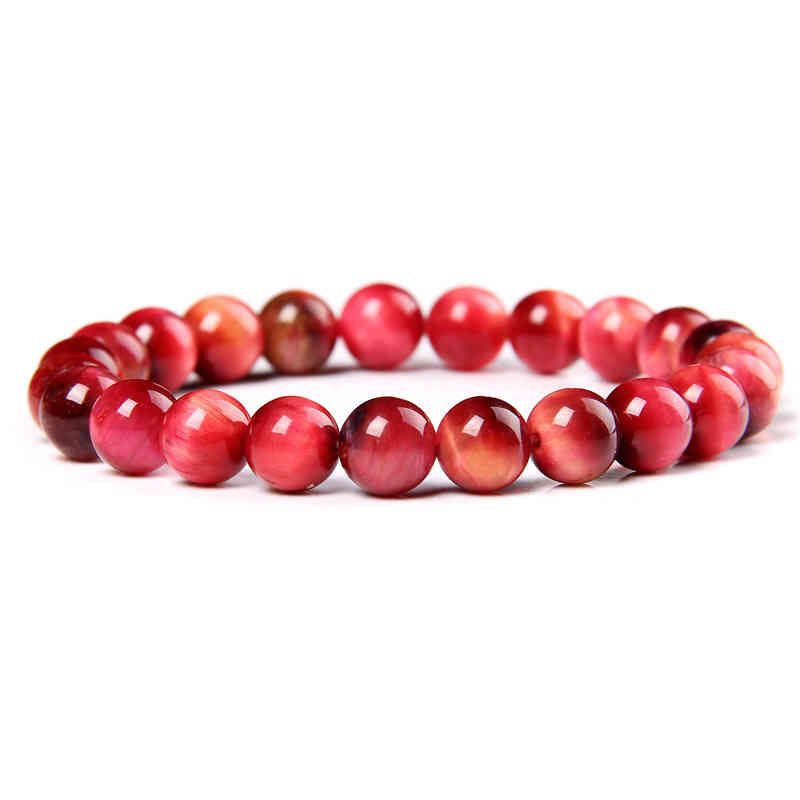 8mm Cherry Tiger Eye-19cm