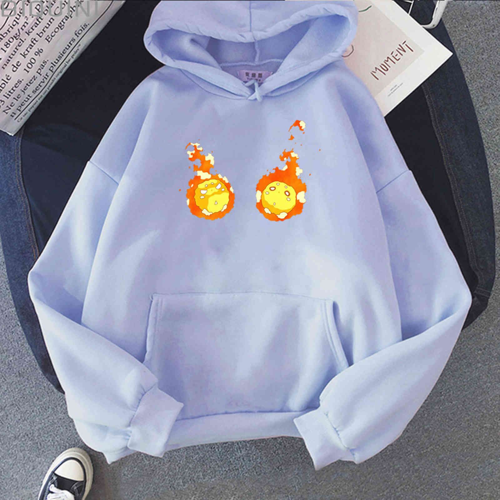 Unisex Fire Force Anime Manga Sudadera con Capucha Estampada-Gris Unisex Fire Force Anime Manga Sudadera con Capucha Estampada-Gris